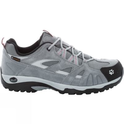 Zapatos Jack Wolfskin Vojo Hike Texapore Mujer - Gris - Chile MTD381205